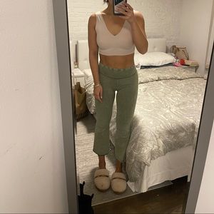 Aerie cropped lounge pant